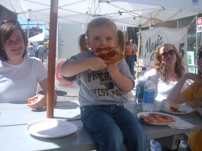 Scene from the West Virginia Italian Heritage Festival